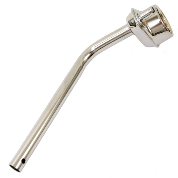 thumbnail image 2 of Chrome Oil Filler With Cap & Tube For Volkswagen T1 Bug Beetle, T2 Bus, Ghia (1966-1974) – AC115300 2 of 6