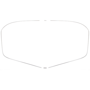 So. Cal. Classic VW Parts Windshield Window Molding with Clips, Super Beetle ’73-’77