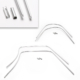 So. Cal. Classic VW Parts Windshield Molding with Clips, fits '65-'72 Convertible Bug & Super Beetle