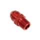 So. Cal. Classic VW Parts -6 AN Male to 3/8" NPT Male, Straight Fitting, Red