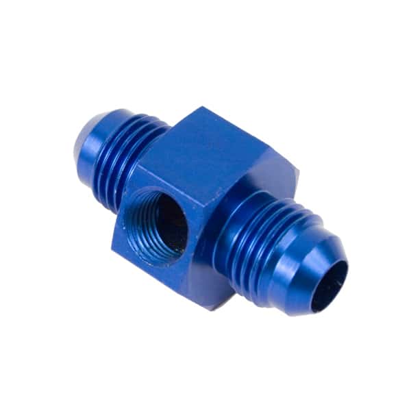 So. Cal. Classic VW Parts -6 AN Male to -6 AN Male Straight Adapter with 1/8" NPT Gauge Port