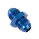 So. Cal. Classic VW Parts -8 AN Male to -8 AN Male Adapter, Blue