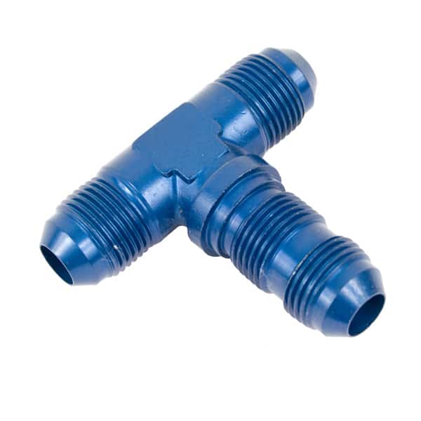 -8 AN Male to -8 AN Male Tee Bulkhead Fitting