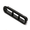 So. Cal. Classic VW Parts Black Rear Defrost Vents, fits ’68-’77 Bug & Super Beetle