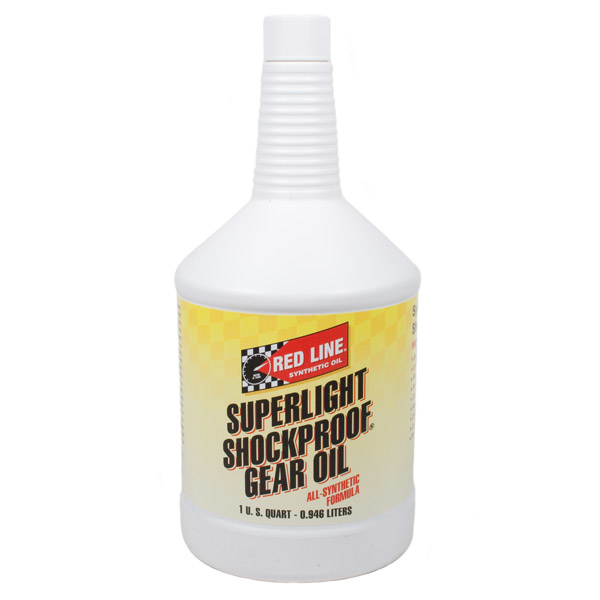 So. Cal. Classic VW Parts Red Line 75W90 Synthetic Gear Oil, Super Light Shock Proof, One Quart