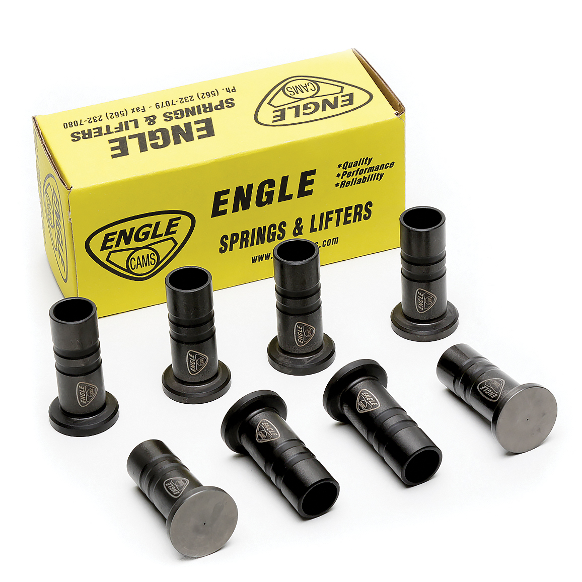 Engle W120 Series Basic Camshaft Kit, Phosphate Coated Lifters with
