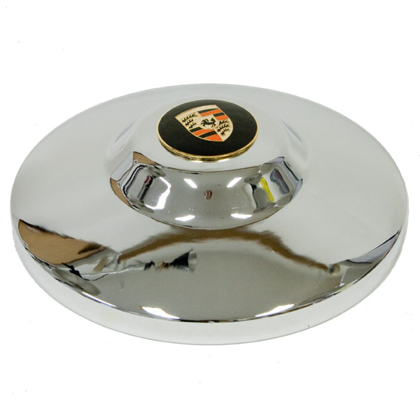 Nipple Style Hubcap with Porsche Emblem, fits '68-'79 Bug Nipple Style Hubcap with Porsche Emblem, fits '68-'79 Bug