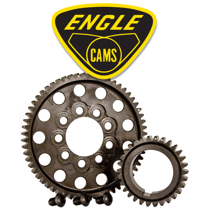 Engle Adjustable Camshaft Gears, Billet Steel Straight Cut, Made in USA