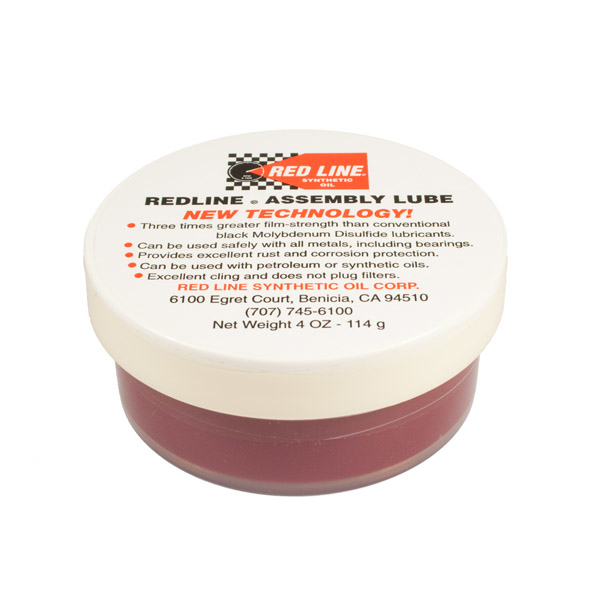 So. Cal. Classic VW Parts Red Line Assembly Lube, 4oz. Paste