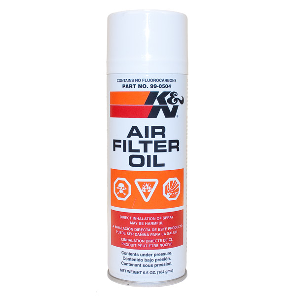 So. Cal. Classic VW Parts K&N Air Filter Element Oil, 6.5 oz. Aerosol Can