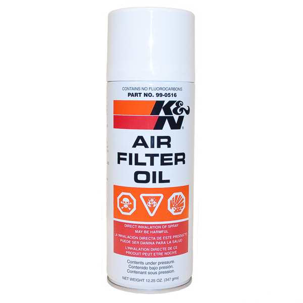 So. Cal. Classic VW Parts K&N Air Filter Element Oil, 12 oz. Aerosol Can