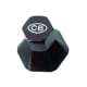 So. Cal. Classic VW Parts CB Performance Billet Aluminum Pulley Nut, Black with Spacer