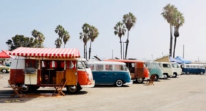 So. Cal. Imports vintage air cooled Bus type 2 beach