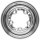 So. Cal. Classic VW Parts Chrome Smooth Style Wheel, 15″ x 4.5″, 5 x 205mm Lug Pattern