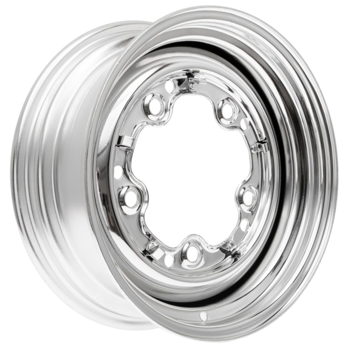 Chrome Smooth Style Wheel, 15" x 5.5", 5 x 205mm Lug Pattern AA