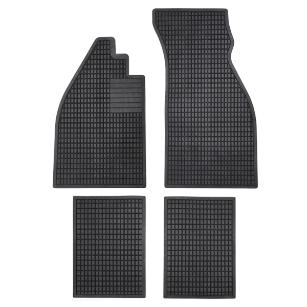 So. Cal. Classic VW Parts Rubber Floor Mat Set, Front & Rear, fits '58-'79 Bug & Super Beetle