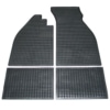 So. Cal. Classic VW Parts Rubber Floor Mat Set, Front & Rear, fits '58-'79 Bug & Super Beetle