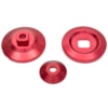 So. Cal. Classic VW Parts Red Billet Aluminum 12 Volt Alternator / Generator Pulley, fits ’50-’79 Bug, Ghia, Super Beetle, Thing & ’50-’71 Bus