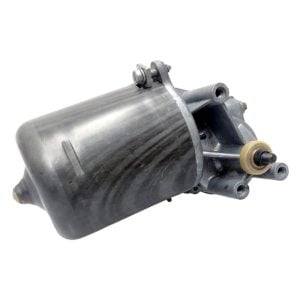 So. Cal. Classic VW Parts - Rebuilt Round Windshield Wiper Motor, 12-Volt, Two-Speed, 74mm Diameter , fits 1968 1/2 - 1971 Ghia