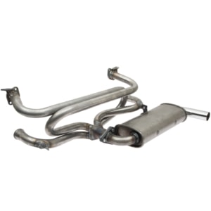 So. Cal. Classic VW Parts Tri-Mil Single Quiet-Pak Exhaust System