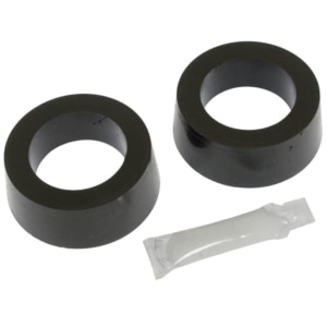 So. Cal. Classic VW Parts Bugpack Spring Plate Soft Black Urethane Round Bushings, 1-7/8” I.D., fits ’69-’79 IRS