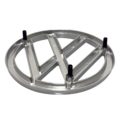 So. Cal. Classic VW Parts - VW Hood Emblem, made in Germany, fits 1970-1973 Type 3 & 1973-1974 Thing