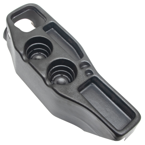 So. Cal. Classic VW Parts TMI Center Console, Black Vinyl with Black Boot, fits '54-'64 Bug