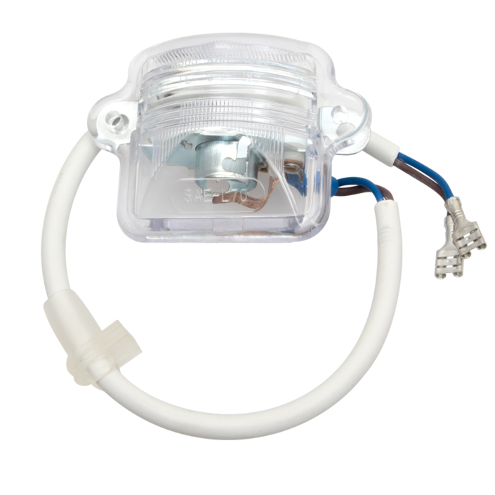 License Plate Light with Wiring Harness, fits 19641979 Bug & Super