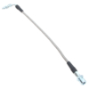 So. Cal. Classic VW Parts Stainless Steel Brake Hose with 90º Fitting, 15″ Front