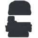 So. Cal. Classic VW Parts TMI Trunk Carpet, Black Loop, fits ’73-’79 Super Beetle
