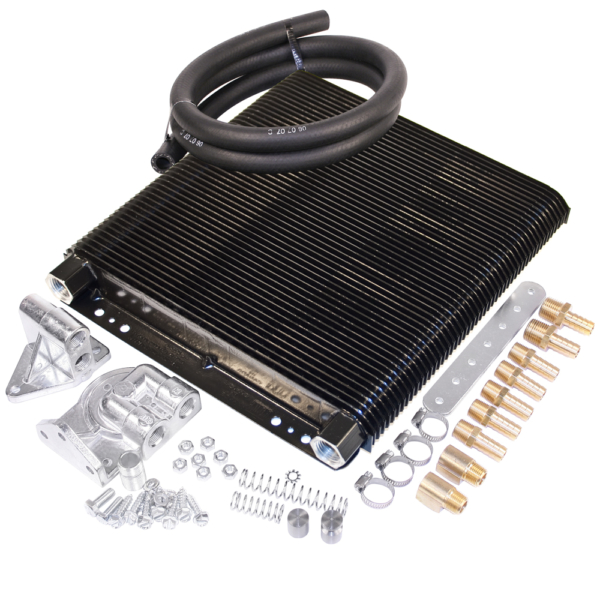 So. Cal. Classic VW Parts EMPI Mesa Style 96 Plate Oil Cooler Kit, fits '61-'79 Bug, Ghia, Super Beetle, Thing & '61-'70 Bus
