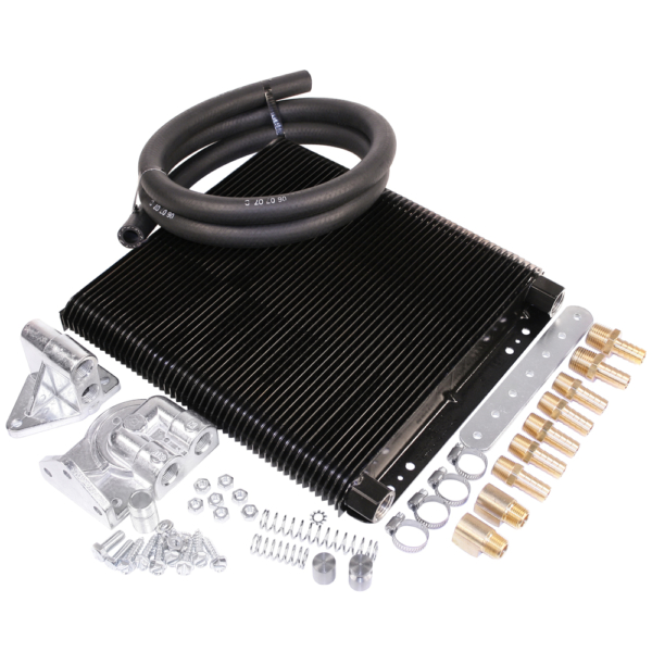 So. Cal. Classic VW Parts EMPI Mesa Style 72 Plate Oil Cooler Kit, fits '61-'79 Bug, Ghia, Super Beetle, Thing & '61-'70 Bus