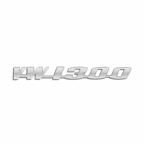 So. Cal. VW 1300 script emblem