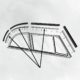So. Cal. VW - Aluminum inserts, top frame to door glass, convertible, 1972 Super Beetle only