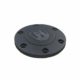 So. Cal. VW Parts - Horn Button, Etched Wolfsburg Logo, Fits Volante S6 Steering Wheels, Black