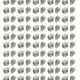 So. Cal. VW Parts - Engine tin screws, Allen head Stainless Steel, with washer, 100 pcs