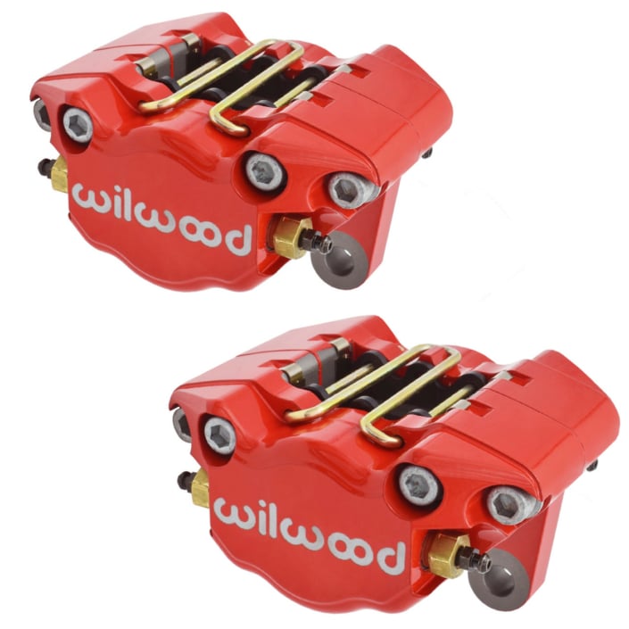 Wilwood Front or Rear Calipers, Red Finish Wilwood 162526R