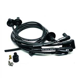 So. Cal. Classic VW Parts - Magnecor Electrosports 80 - 8mm Spark Plug Wire Set, Black