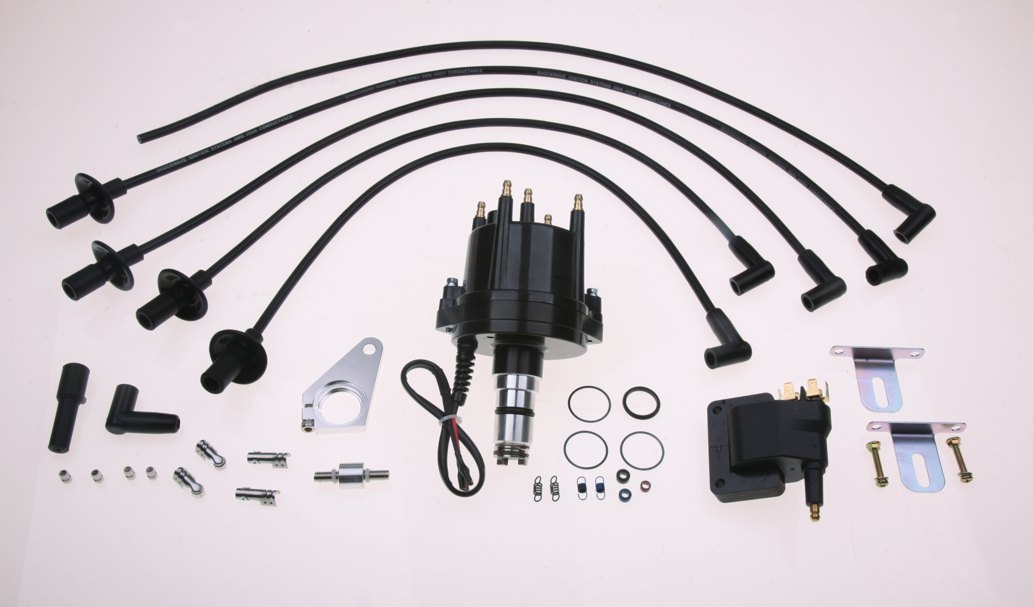 Shockwave Ignition System with Black Distributor Pat Downs