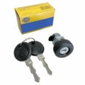 So. Cal. Imports Classic VW Parts - Glove box lock with key, Hella, Bug, Super Beetle, Ghia, Bus and Type 3