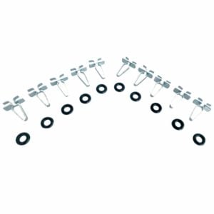 So. Cal. Imports Classic VW Parts - Clips, Outside scraper Molding clips, Ghia, 1956-1971, 10 pcs kit