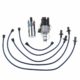 So. Cal. Imports Classic VW Parts - Performance Distributor Kit with Distributor, Chrome Compu-Fire Coil, and Blue Wires