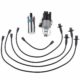 So. Cal. Imports Classic VW Parts - Performance Distributor Kit with Distributor, Chrome Compu-Fire Coil, and Gray Wires