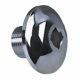 So. Cal. Imports Classic VW Parts - Broached Chrome Crank Pulley Bolt