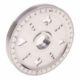 So. Cal. Classic VW Parts - Degree Pulley, Polished with black numbers and Card Suits