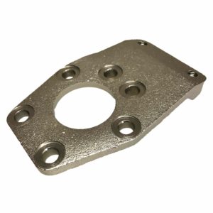 So. Cal. Classic VW Parts - Front Disc Brake Adapter Brackets, Fits Both Stock Drum or Lowered Drum Link Pin Spindles