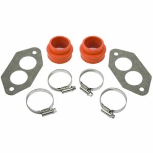 So. Cal. Imports VW Parts - Dual Port Intake Kit with Red Silicon Boots