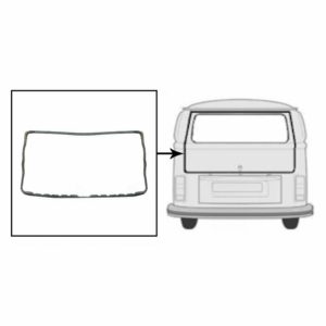 So. Cal. Classic VW Parts - Rear Hatch Seal Fits 1972-1979 Bus
