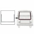 So. Cal. Classic VW Parts - Rear Hatch Seal, 1955-1963 Bus