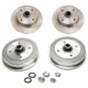 So. Cal. Classic VW Parts - Drum and Disc Brake Kit, 4-Lug 4 x 130 VW Pattern, fits 1968 1/2 -1977 Bug and Ghia